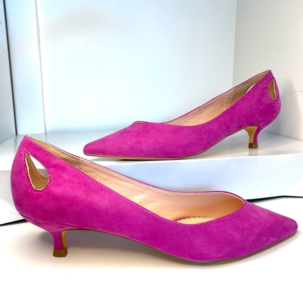 Radiant Orchid Low Heels